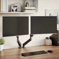 Dvojna ruka za monitor za zaslon max 27", 20 kg